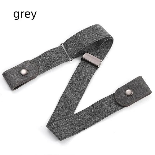 Buckle-Free Invisible Elastic Belt Adjustable Stretch Waist Band for