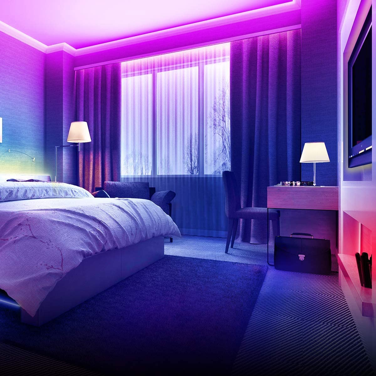 LED Strip Lights -Smart RGB Mood lighting 32.8 ft / 10 meters