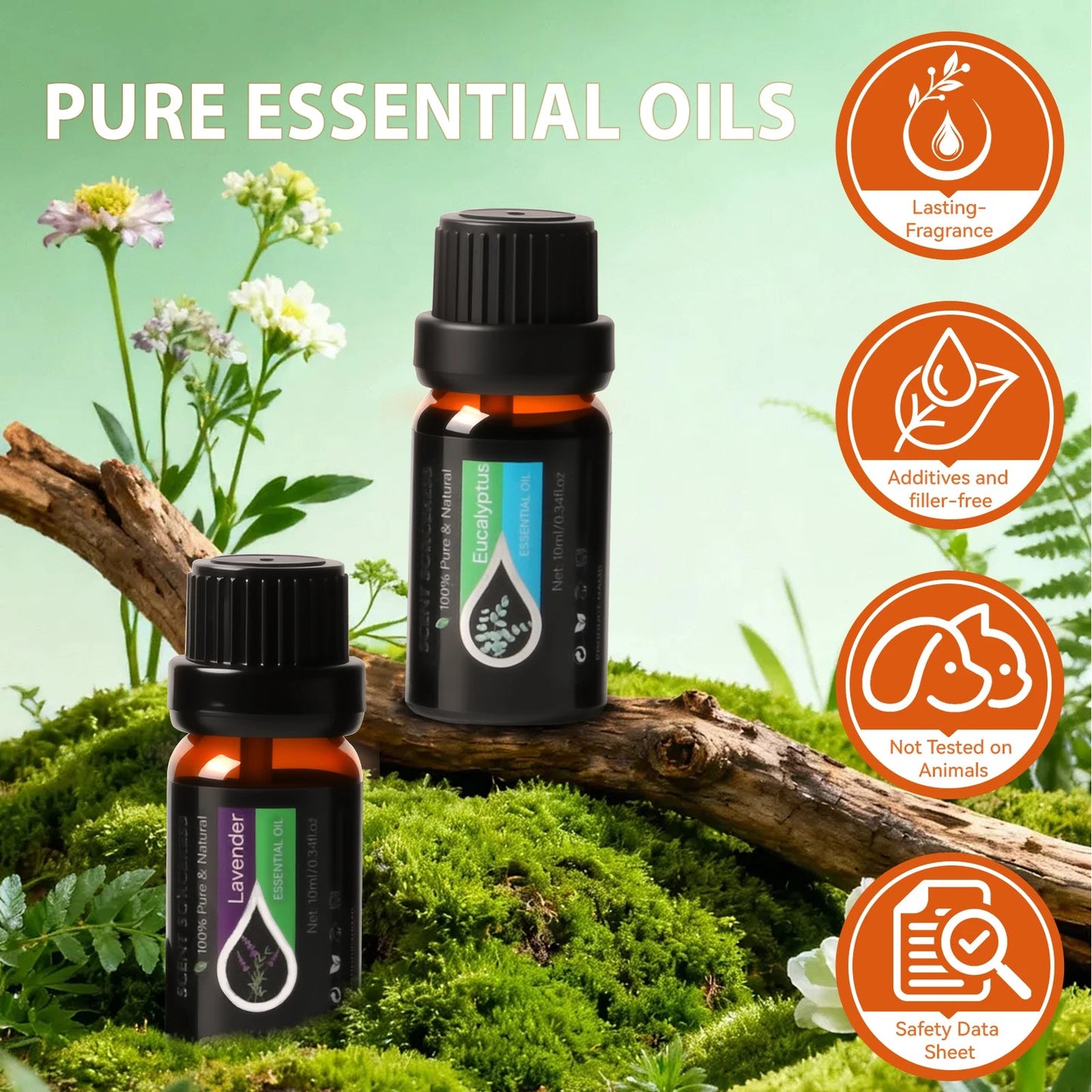20Pcs/Set Classic Brand Essential Oil Set Lavender Eucalyptus Sweet